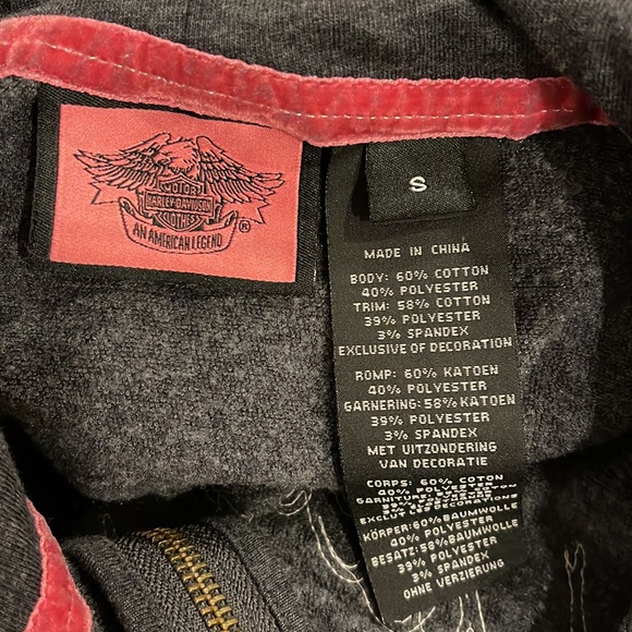 Harley Davidson joggers set with long sleeve shirt - Picture 5 of 10